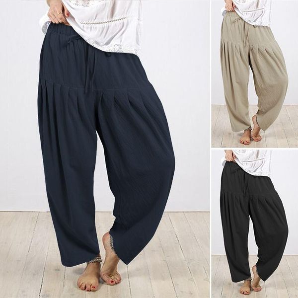 women's pants & capris harem casual loose wide legs pantalon fashion women pockets holiday lace up trousers elastic waist long oversi, Black;white
women's pants & capris harem casual loose wide legs pantalon fashion women pockets holiday lace up trousers elastic waist long oversi, Black;white