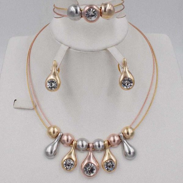 fashion dubai gold jewelry sets for women african beads set jewelry wedding bridal jewelry crystal necklace earrings h1022, Silver
fashion dubai gold jewelry sets for women african beads set jewelry wedding bridal jewelry crystal necklace earrings h1022, Silver
