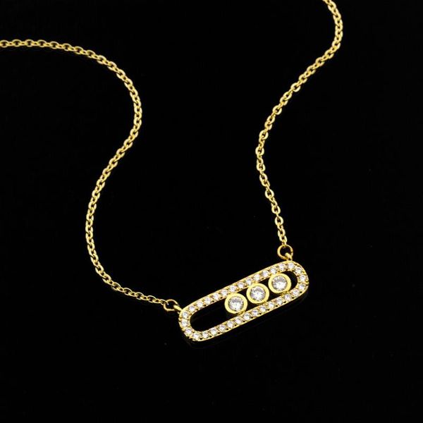 trend crystal zircon gold chain geometric square polka ladies fashion item rose charm couple pendant gift necklaces, Silver
trend crystal zircon gold chain geometric square polka ladies fashion item rose charm couple pendant gift necklaces, Silver