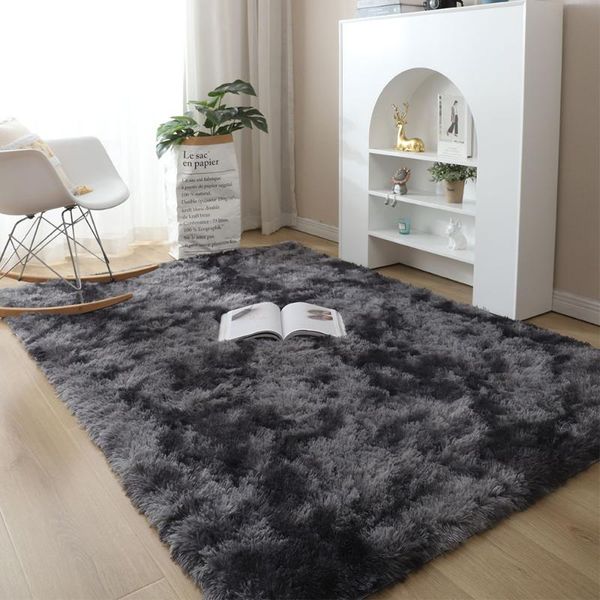 carpets dark gray carpet tie dyeing plush soft for living room bedroom anti-slip floor mats water absorption rugs
carpets dark gray carpet tie dyeing plush soft for living room bedroom anti-slip floor mats water absorption rugs