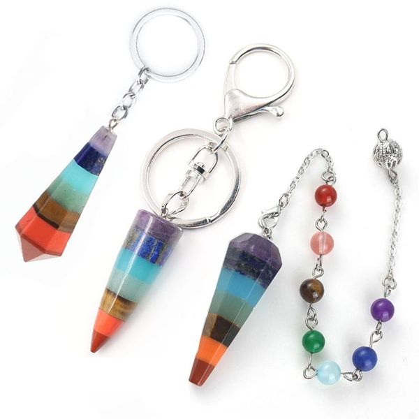 keychains reiki natural stone pendant pendulum hanging bike car buckle key rings holder bag decoration chakra yoga keychain gift, Silver
keychains reiki natural stone pendant pendulum hanging bike car buckle key rings holder bag decoration chakra yoga keychain gift, Silver