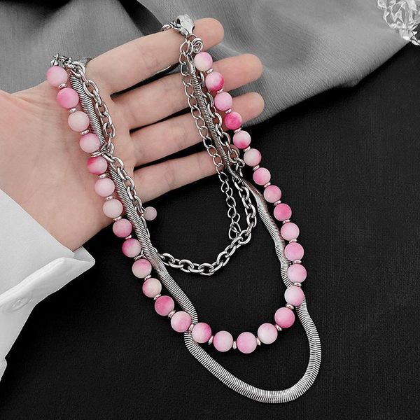chokers vintage harajuku peach pink metal clavicle chain necklaces for women trendy short necklace fashion jewelry y2k 90s gifts, Golden;silver
chokers vintage harajuku peach pink metal clavicle chain necklaces for women trendy short necklace fashion jewelry y2k 90s gifts, Golden;silver