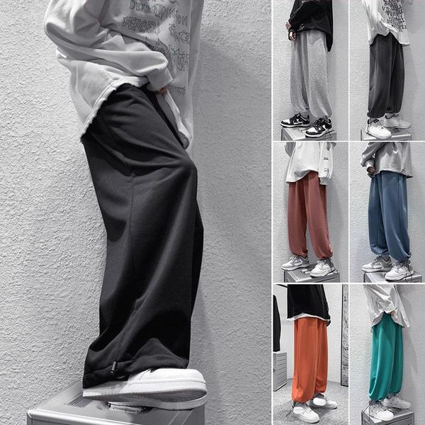 men's pants godlikeu multicolor casual fashion joggers sweatpants streetwear loose straight trousers plus size, Black
men's pants godlikeu multicolor casual fashion joggers sweatpants streetwear loose straight trousers plus size, Black