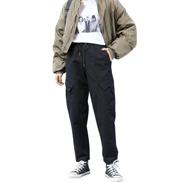 women's pants & capris 2021 harajuku cargo for women spring candy color plus size harem high waist solid ribbon trousers hip p9299, Black;white
women's pants & capris 2021 harajuku cargo for women spring candy color plus size harem high waist solid ribbon trousers hip p9299, Black;white