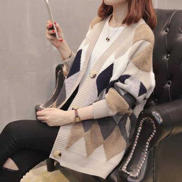 women's sweaters vintage autumn spring cardigans printing casual ladies single breasted long sleeve knitted outwear w2c0, White;black
women's sweaters vintage autumn spring cardigans printing casual ladies single breasted long sleeve knitted outwear w2c0, White;black