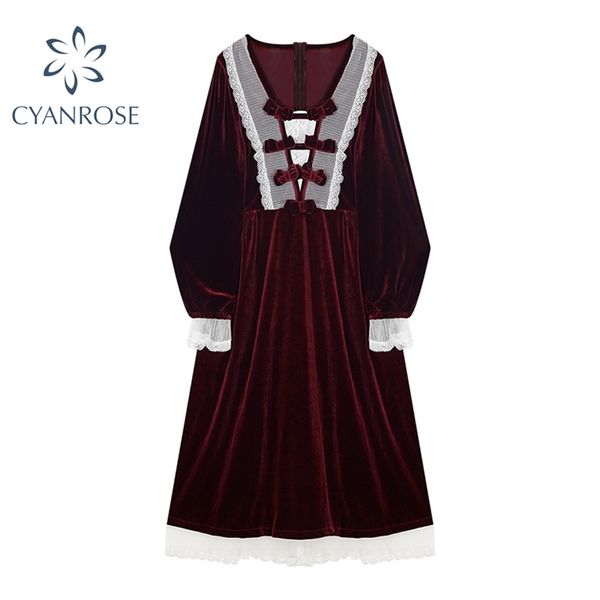 red french vintage dress chest bandage button square collar long sleeve flannel frocks female elegant retro vestidos lady 210430, Black;gray
red french vintage dress chest bandage button square collar long sleeve flannel frocks female elegant retro vestidos lady 210430, Black;gray