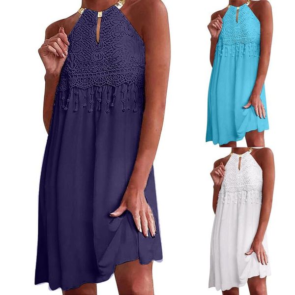 casual dresses women summer backless halter strapless 2021 white lace sundress vacation tassels clothes for, Black;gray
casual dresses women summer backless halter strapless 2021 white lace sundress vacation tassels clothes for, Black;gray