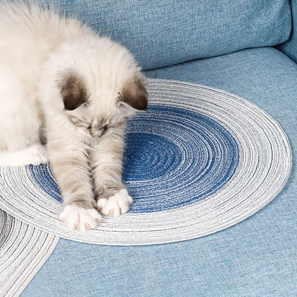 hand-woven cotton cat mat for scratching pad and claw grinding summer sofa cooling sleeping floor pet supplie beds & furniture
hand-woven cotton cat mat for scratching pad and claw grinding summer sofa cooling sleeping floor pet supplie beds & furniture