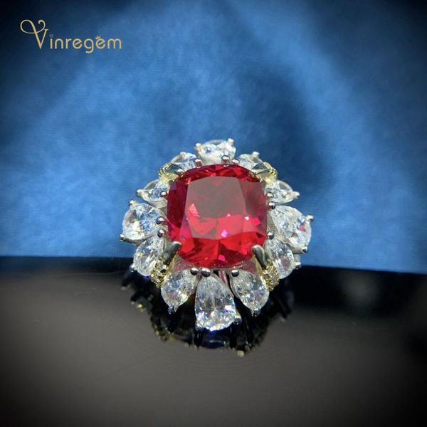 cluster rings vinregem luxury 100% 925 sterling silver ruby created moissanite gemstone wedding engagement ring for women fine jewelry gifts, Golden;silver
cluster rings vinregem luxury 100% 925 sterling silver ruby created moissanite gemstone wedding engagement ring for women fine jewelry gifts, Golden;silver