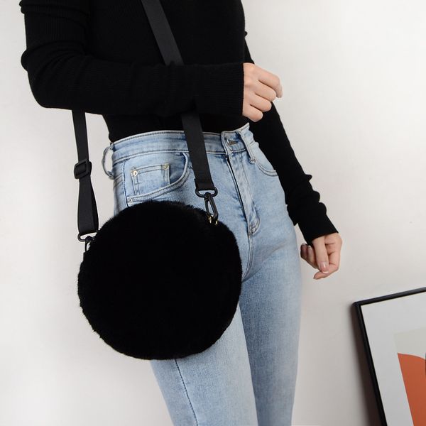 bag simple hand convenient fashion shoulder zipper plush diagonal women's street change round cosmetic gejpc
bag simple hand convenient fashion shoulder zipper plush diagonal women's street change round cosmetic gejpc