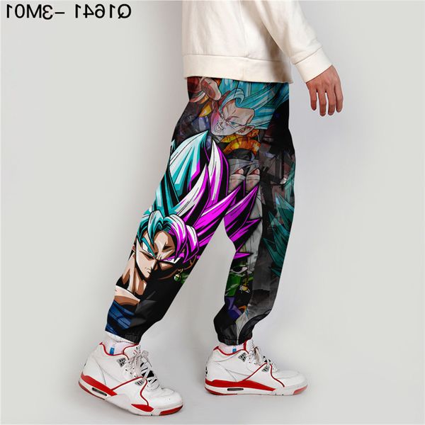 men's pants jogger pants 3d print go ku sweat of men/women fitness joggers spring high street anime fashion boys o168, Black
men's pants jogger pants 3d print go ku sweat of men/women fitness joggers spring high street anime fashion boys o168, Black