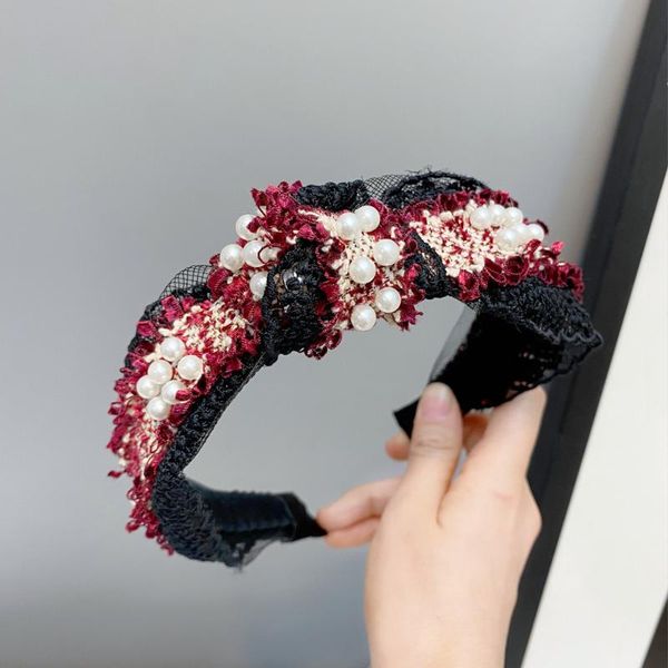 hair accessories women knotted headband ladies faux pearl decoration band sweet style
hair accessories women knotted headband ladies faux pearl decoration band sweet style
