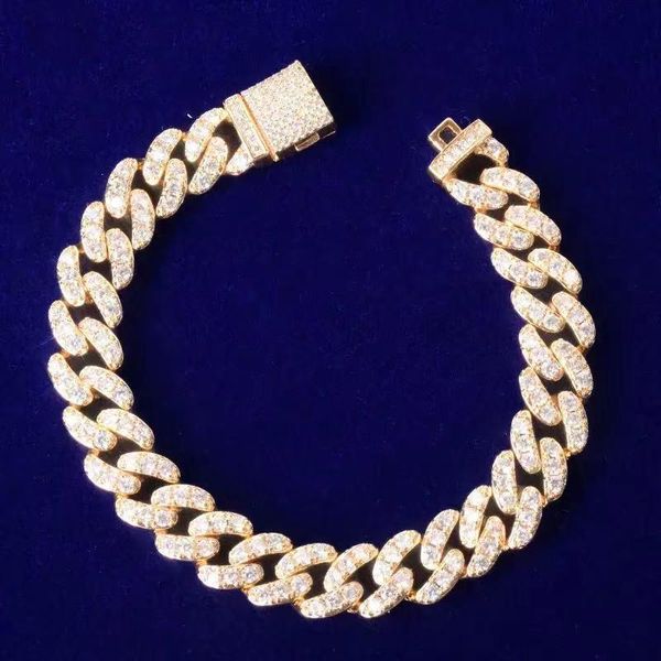 10mm gold color miami cuban link bracelet bling women jewelry zircon charm hip hop chain link,, Black
10mm gold color miami cuban link bracelet bling women jewelry zircon charm hip hop chain link,, Black