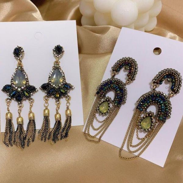 retro court tassel korean temperament earring bohemia fashion long sweet girls party ear jewelry dangle & chandelier, Silver
retro court tassel korean temperament earring bohemia fashion long sweet girls party ear jewelry dangle & chandelier, Silver