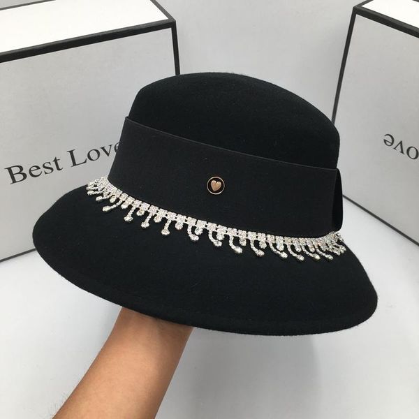 about during the spring and autumn winter wool bucket hat for women diamond basin elegant female fashion caps & hats, Yellow
about during the spring and autumn winter wool bucket hat for women diamond basin elegant female fashion caps & hats, Yellow