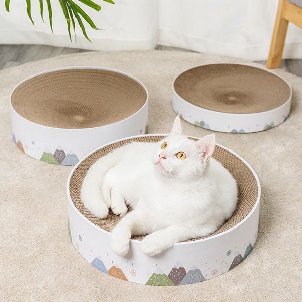 cat furniture & scratchers scratch board corrugated paper round model scratcher grinding nails interactive protect toy supplies
cat furniture & scratchers scratch board corrugated paper round model scratcher grinding nails interactive protect toy supplies