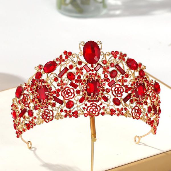 hair clips & barrettes bridal tiaras and crowns rhinestones headwear baroque retro headdress luxury headpieces bride wedding jewelry accesso, Golden;silver
hair clips & barrettes bridal tiaras and crowns rhinestones headwear baroque retro headdress luxury headpieces bride wedding jewelry accesso, Golden;silver