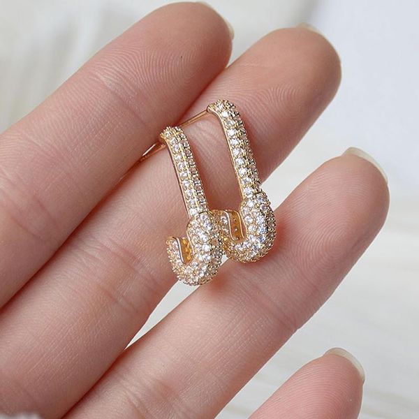 stud romantic 14k gold plated luxury geometric earrings japanese&korea delicate jewelry zircon for women, Golden;silver
stud romantic 14k gold plated luxury geometric earrings japanese&korea delicate jewelry zircon for women, Golden;silver