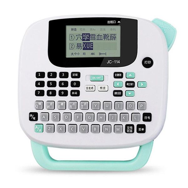 printers jc-114 portable cable label printer printing precision 200dpi power wiring network line machine hand held mini
printers jc-114 portable cable label printer printing precision 200dpi power wiring network line machine hand held mini
