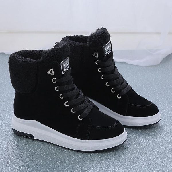 boots 2021 winter women ankle warm pu plush woman shoes sneakers flats lace up ladies short snow, Black
boots 2021 winter women ankle warm pu plush woman shoes sneakers flats lace up ladies short snow, Black