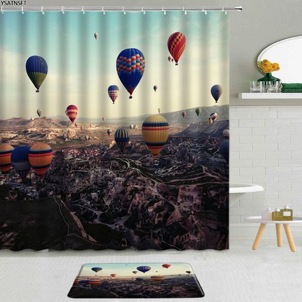 shower curtains 2pcs air balloon curtainturkey romantic scenery mountain colorful sky bathroom non-slip bath mat fabric set
shower curtains 2pcs air balloon curtainturkey romantic scenery mountain colorful sky bathroom non-slip bath mat fabric set