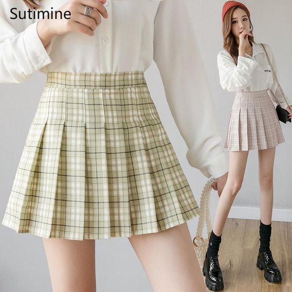skirts good quality summer women korean high waist plaid mini skirt school girls cute pleated with zipper, Black
skirts good quality summer women korean high waist plaid mini skirt school girls cute pleated with zipper, Black
