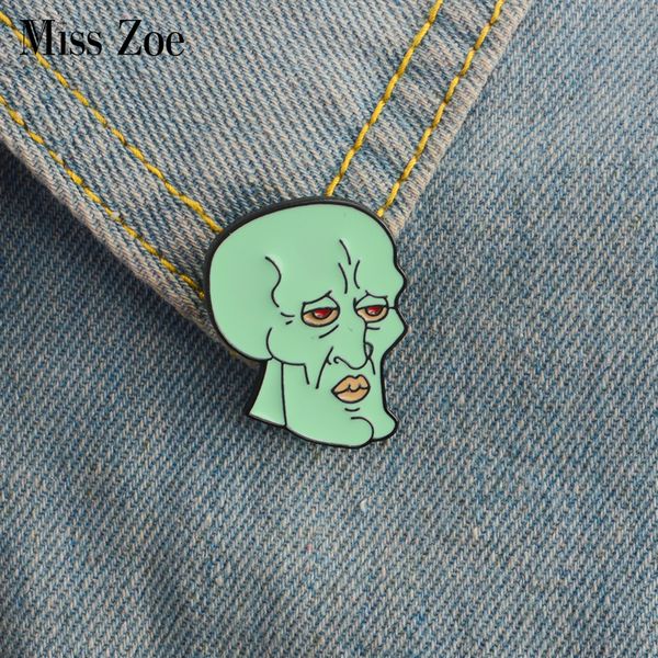 squidward enamel pins cartoon anime icons brooch pinback button denim jeans lapel pin badge cartoon jewelry gift for kidsdio chan contact, Gray
squidward enamel pins cartoon anime icons brooch pinback button denim jeans lapel pin badge cartoon jewelry gift for kidsdio chan contact, Gray