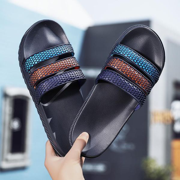 slippers cajacky men summer breathable male leisure shoes 39-45 slides fashion slip on mens indoor chossure homme, Black
slippers cajacky men summer breathable male leisure shoes 39-45 slides fashion slip on mens indoor chossure homme, Black