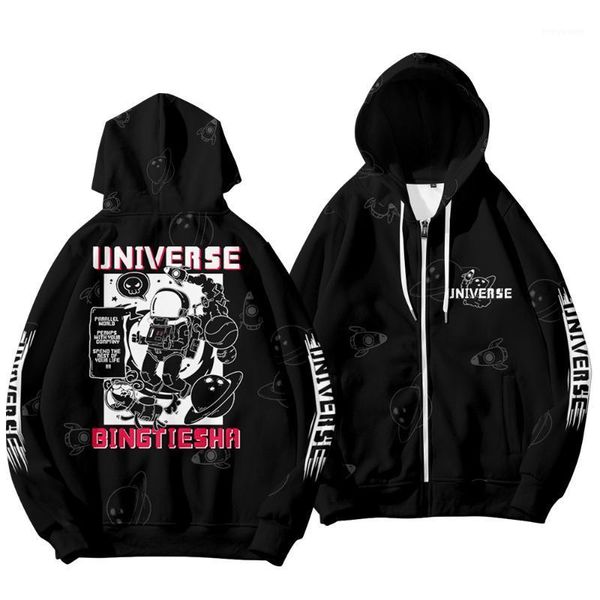 men's jackets universe astronaut printed couple women men zipper coat hoodies harajuku streetwear fashion casual sweatshirt oversize 6x, Black;brown
men's jackets universe astronaut printed couple women men zipper coat hoodies harajuku streetwear fashion casual sweatshirt oversize 6x, Black;brown