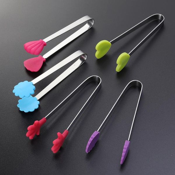 bag clips 6pcs stainless steel mini food serving tong silicone head ice tongs cube sugar for party cafe bar home (random color and sh
bag clips 6pcs stainless steel mini food serving tong silicone head ice tongs cube sugar for party cafe bar home (random color and sh