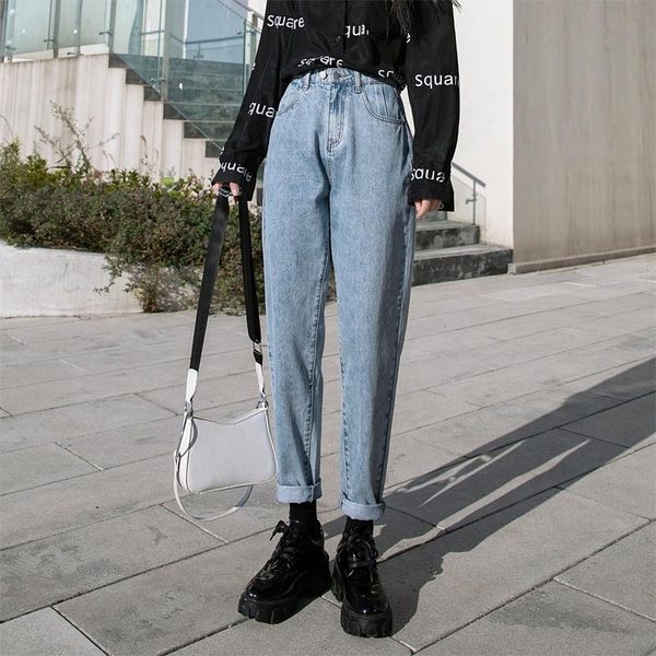 limiguyue vintage straight pants high waist jeans women boyfriend mom denim loose mujer retro trouser plus size k693 women's, Blue
limiguyue vintage straight pants high waist jeans women boyfriend mom denim loose mujer retro trouser plus size k693 women's, Blue
