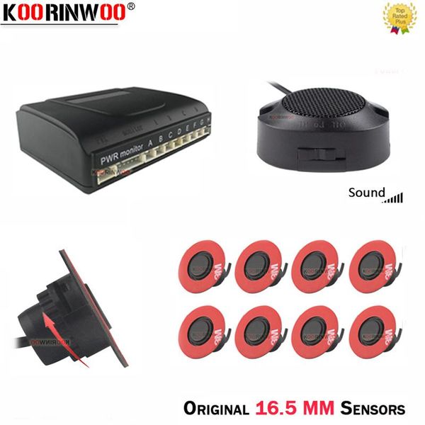 koorinwoo parktronic system adjustable speaker car parking sensor 8 reverse radar alarm alert indicator blind probe car-detector rear view c
koorinwoo parktronic system adjustable speaker car parking sensor 8 reverse radar alarm alert indicator blind probe car-detector rear view c
