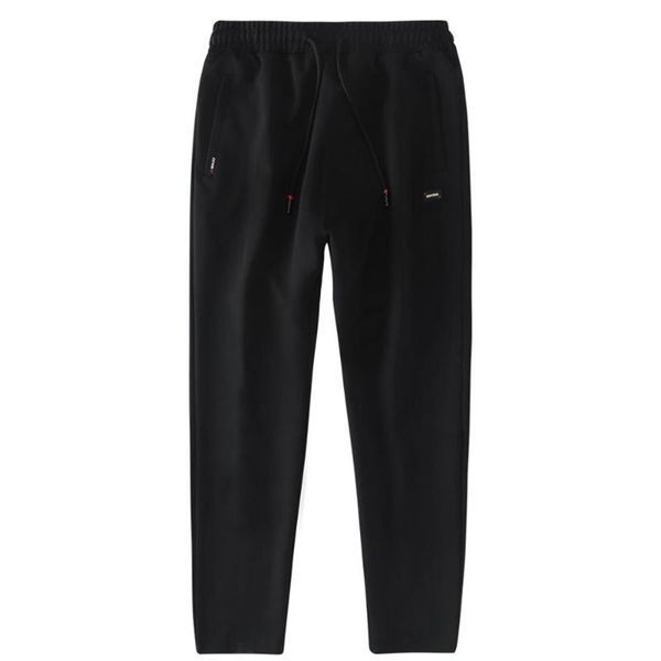 men's autumn oversized casual knitted pants, Black 
men's autumn oversized casual knitted pants, Black