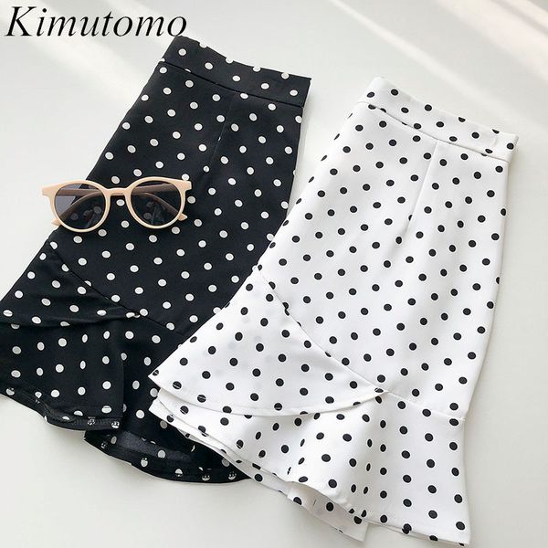 kimutomo dot high waist skirt female summer korean chic office lady ruffles bodycon a-line mini skirt casual fashion 210521, Black
kimutomo dot high waist skirt female summer korean chic office lady ruffles bodycon a-line mini skirt casual fashion 210521, Black