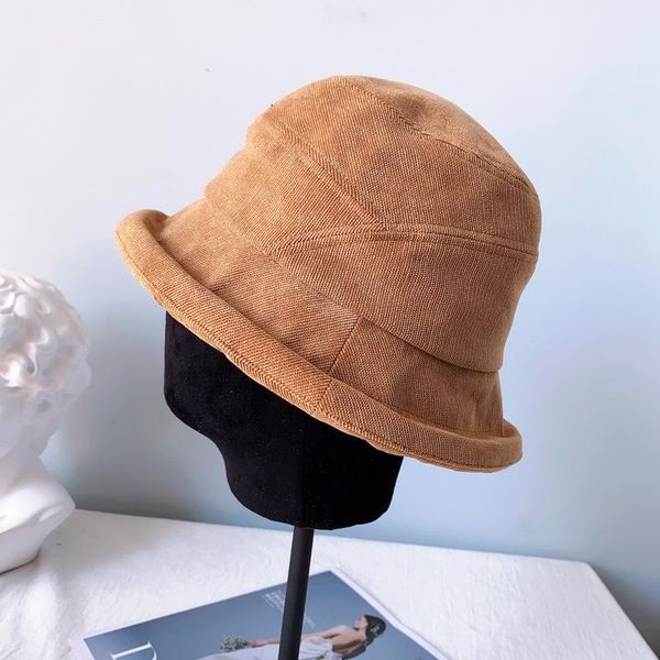 Autumn/winter Japanese Corduroy Ball Hat Literary Fisherman Simple Curled Basin Solid Color Cloth Wide Brim Hats, Blue;gray
Autumn/winter Japanese Corduroy Ball Hat Literary Fisherman Simple Curled Basin Solid Color Cloth Wide Brim Hats, Blue;gray