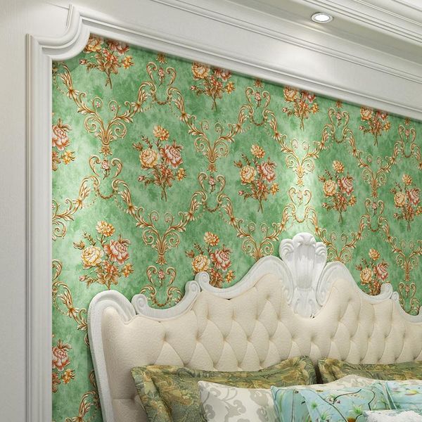wallpapers american-style country retro green flower non-woven wallpaper living room television background walgarden bedroom
wallpapers american-style country retro green flower non-woven wallpaper living room television background walgarden bedroom