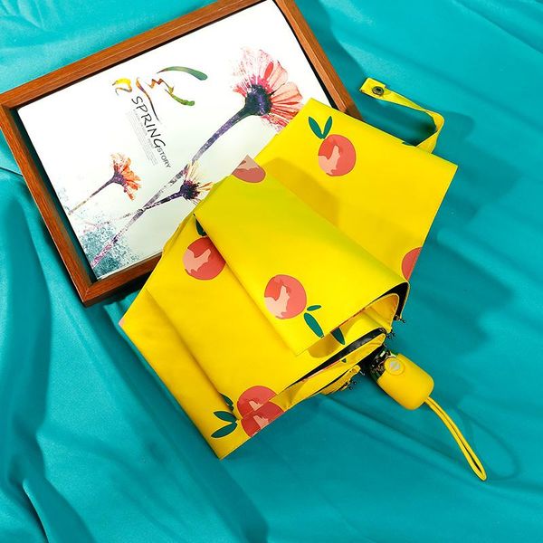 umbrellas cute automatic black coating 3 folding umbrella uv protection rain and sun ladies fashion u6b
umbrellas cute automatic black coating 3 folding umbrella uv protection rain and sun ladies fashion u6b