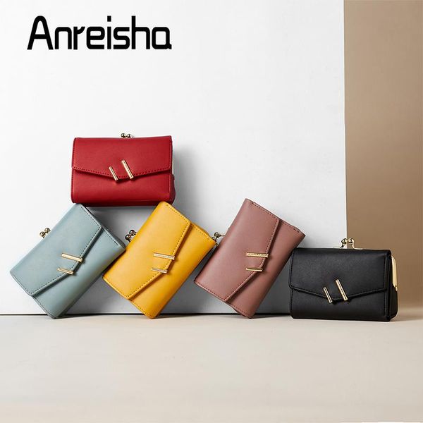 wallets anreisha fashion short girl wallet designer mini women pu leather lady purse card holder female cute cash clip w758, Red;black
wallets anreisha fashion short girl wallet designer mini women pu leather lady purse card holder female cute cash clip w758, Red;black