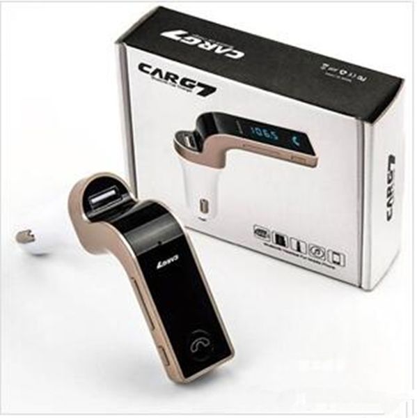 g7 car wireless bluetooth mp3 fm transmitters modulator 2.1a charger kit support hands-usb with package
g7 car wireless bluetooth mp3 fm transmitters modulator 2.1a charger kit support hands-usb with package