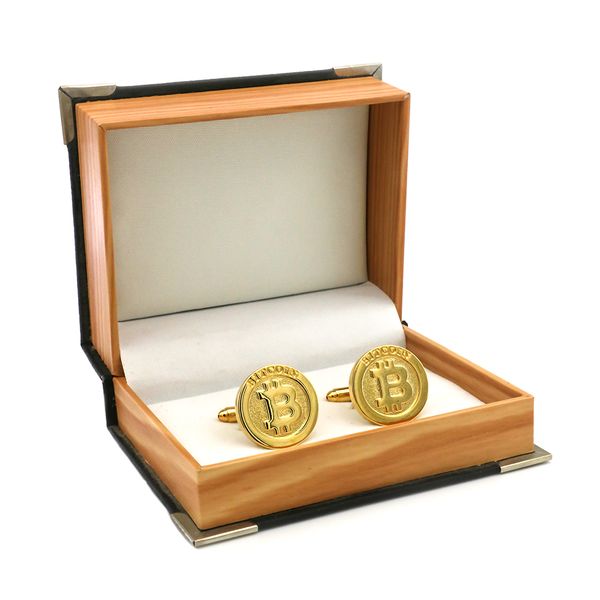 coin design bitcoin cufflinks for men quality copper material golden color cuff links, Silver
coin design bitcoin cufflinks for men quality copper material golden color cuff links, Silver