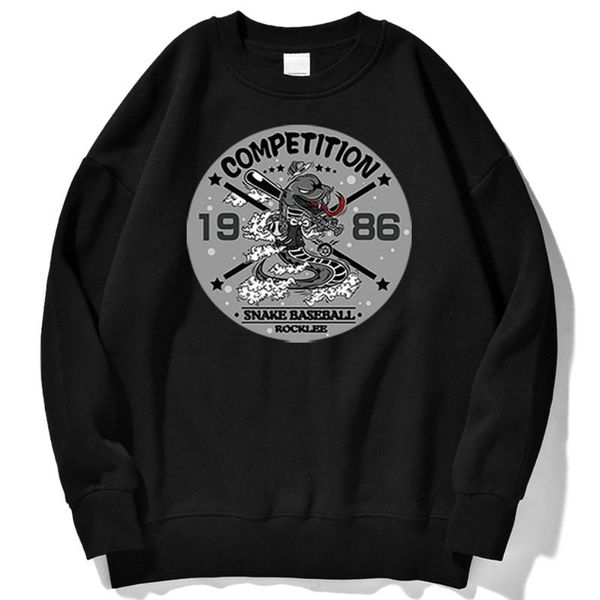 snake baseball rocklee print clothing female pattern oversize hoody fashion fleece sweatshirt crewneck hoodie women's hoodies & sweatsh, Black
snake baseball rocklee print clothing female pattern oversize hoody fashion fleece sweatshirt crewneck hoodie women's hoodies & sweatsh, Black