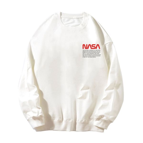 208 astronaut nasa base coat round neck loose korean couple long sleeve small terry sweater man, Black
208 astronaut nasa base coat round neck loose korean couple long sleeve small terry sweater man, Black