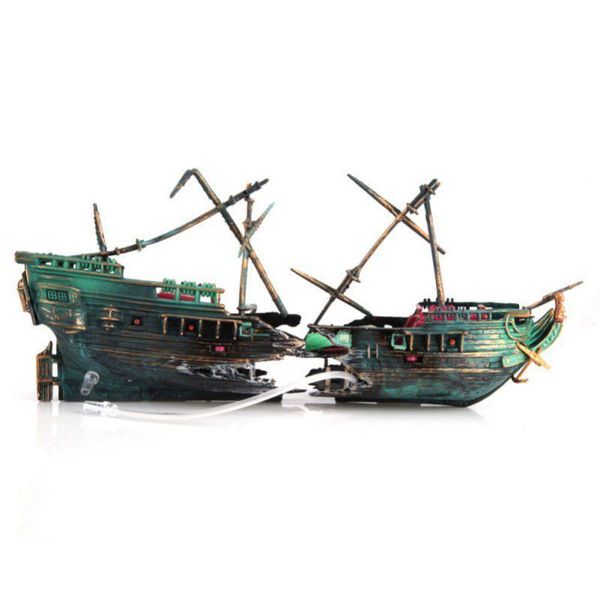 decorations 2021 large broken boat shape aquarium decoration fish tank separated sunk shipwreck floating wreck ornaments
decorations 2021 large broken boat shape aquarium decoration fish tank separated sunk shipwreck floating wreck ornaments
