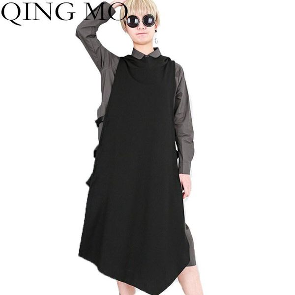 women's blouses & shirts qing mo plus size women shirt 2021 autumn irregular two-piece set hit color mid-length personality casual lhxx, White
women's blouses & shirts qing mo plus size women shirt 2021 autumn irregular two-piece set hit color mid-length personality casual lhxx, White