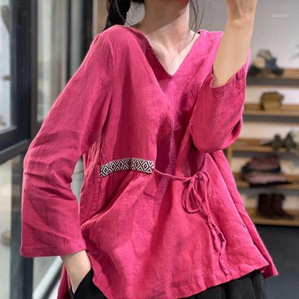 women's t-shirt nini wonderland 2021 spring v-neck cotton linen loose women batwing sleeve casual big size autumn mori girls tshirts, White
women's t-shirt nini wonderland 2021 spring v-neck cotton linen loose women batwing sleeve casual big size autumn mori girls tshirts, White