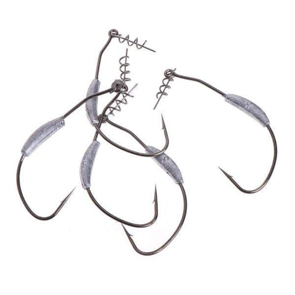 5pcs/lot barbed lead hook 2g/2.5g/3g/5g/7g offset fishing fish hooks fit for texas rigs tackle
5pcs/lot barbed lead hook 2g/2.5g/3g/5g/7g offset fishing fish hooks fit for texas rigs tackle