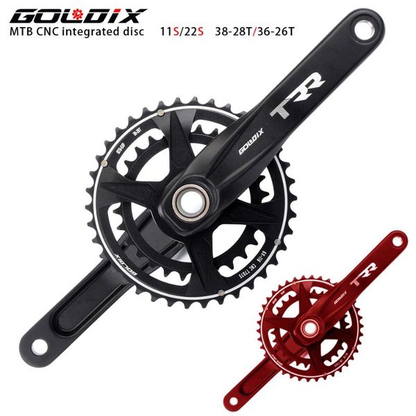 bike heels & chainwheels goldix crankset bicycle sprocket 38/28t aluminum alloy cnc machining gxp mtb parts shimanoxt 105
bike heels & chainwheels goldix crankset bicycle sprocket 38/28t aluminum alloy cnc machining gxp mtb parts shimanoxt 105