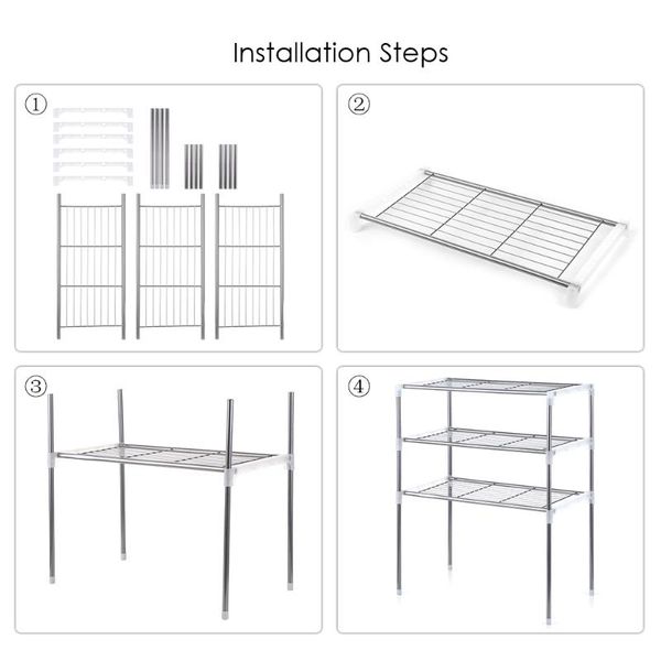 kitchen storage & organization unit 2/3-tier multi-functional shelf table rack microwave oven shelving bathroom book
kitchen storage & organization unit 2/3-tier multi-functional shelf table rack microwave oven shelving bathroom book