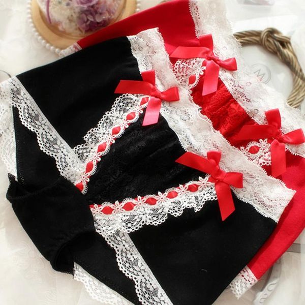 women's panties women cute large sizes japanese kawaii lace red cotton underwear female plus size briefs 7xl, Black;pink
women's panties women cute large sizes japanese kawaii lace red cotton underwear female plus size briefs 7xl, Black;pink
