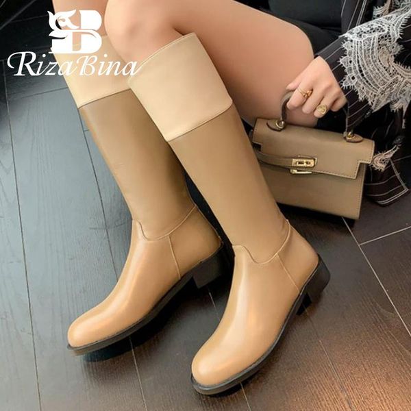 boots rizabina size 33-40 women real leather knee high low heels mixed color winter long boot ins style ladies footwear, Black
boots rizabina size 33-40 women real leather knee high low heels mixed color winter long boot ins style ladies footwear, Black